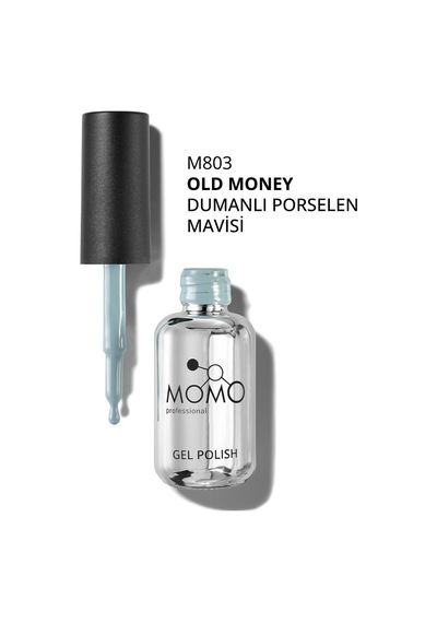 Kalıcı Oje M803, Dumanlı Porselen Mavisi, 10 Ml