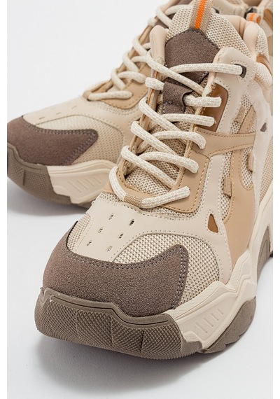 Luvishoes Lowel Bej-kahve Kadın Spor Bot Bej - Kahverengi