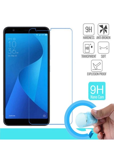 Asus Zenfone Max Plus Zb570Tl Esnek Nano Cam Ekran Koruyucu 9H Na