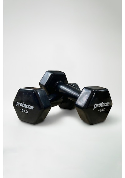 Proforce Vdb Dışı Vinil Kaplı Içi Çelik Döküm Ağırlık Dambıl 10 KG