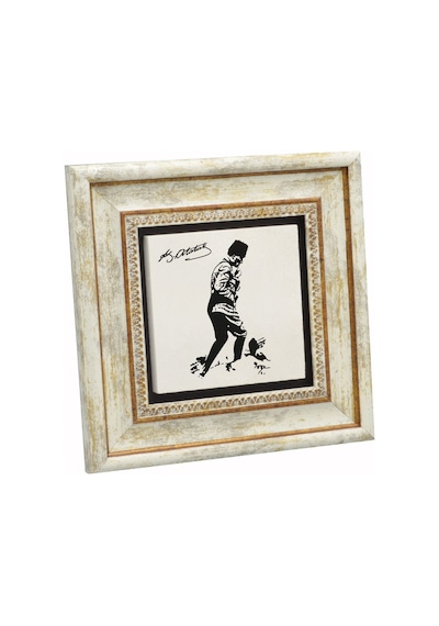 Mustafa Kemal Atatürk Baskılı Taş Tablo 20x20