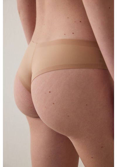 Penti Nude Bej Senselast Brazilian Külot