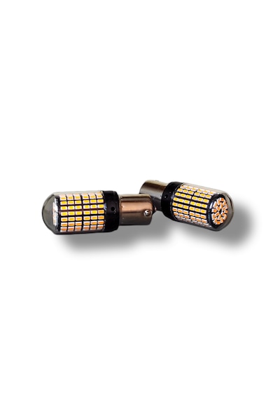 Turuncu Led Sinyal Ampulü 144 Ledli Amber Led 93 Ampul 12v 2 Adet