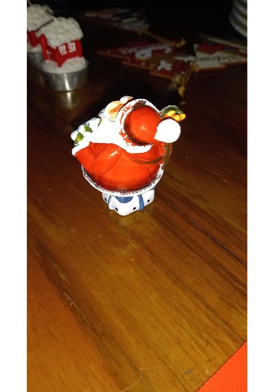 Noel Baba Minik Polyester 9x4 Cm 2 Li