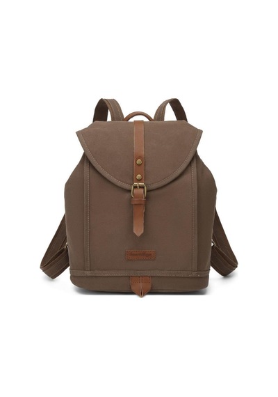Smart Bags Kanvas Kadın Sırt Çantası Smk Kn-1335 Kahve