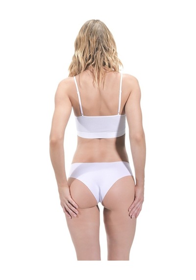 Cottonhill Basic Lazer Kesim Kadın Hipster Külot 4'Lü Paket-Çok Renkli-M Çok Renkli