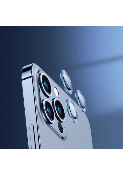 Apple Uyumlu iPhone 13 Mini Zore Cl-02 Kamera Lens Koruyucu Kırmızı
