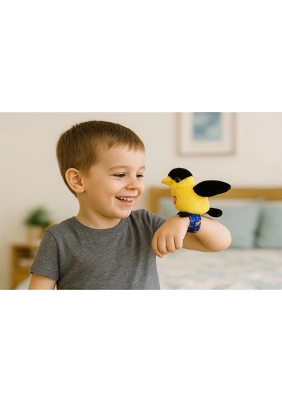 Happy Yappers Konuşan Papağan Slap Bileklik Oyuncak - Ses Kaydı Yapar, Şarkı Söyler, Kanat Çırpar - Usb-c Şarj Edilebilir Sarı Happy Yappers Konuşan Papağan Slap Bileklik Oyuncak - Ses Kaydı Yapar, Şarkı Söyler, Kanat Çırpar - Usb-c Şarj Edilebilir Sarı