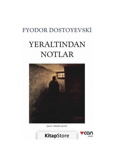 Kitapstore Yeraltından Notlar Beyaz Kapak / Fyodor Mihailoviç Dostoyevski