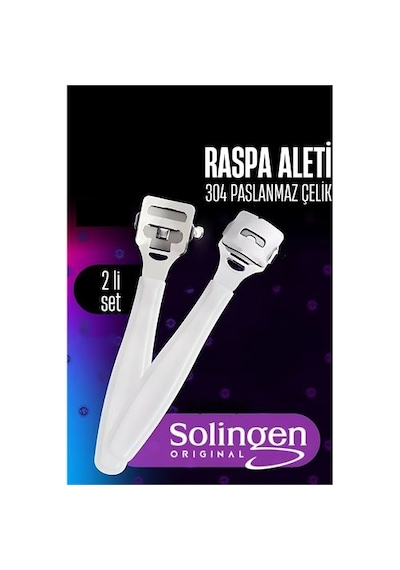 Zenvac Raspa Aleti - Jiletli Ayak Topuk Törpüsü 2 Adet Solingen Profesyonel Zenvac29