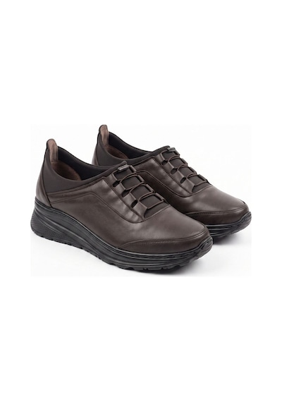 Castle Black Ac42412 Hakiki Deri Ortopedik Streç Lastik Günlük Kadın Ayakkabı Kahverengi Castle Black Ac42412 Hakiki Deri Ortopedik Streç Lastik Günlük Kadın Ayakkabı Kahverengi