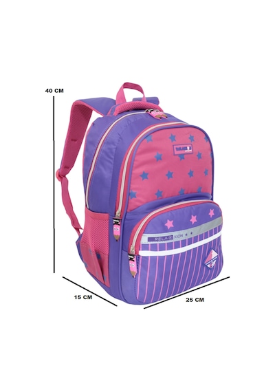Kidessa 1044 Anatomik İlkokul Çantası - NKT01044-Mor Pembe-TEK EB