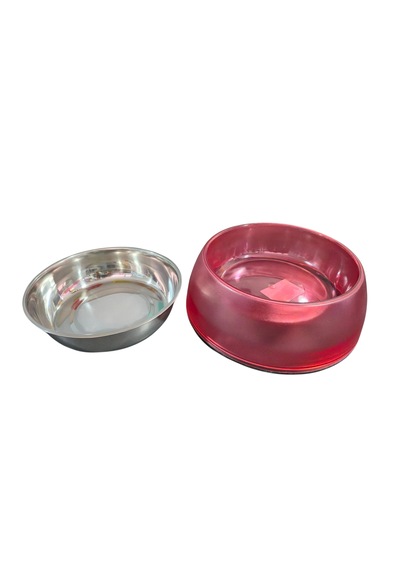 Aquahome Plastik Yuvalı Çelik Mama Kabı 96 Oz Taban 27 Cm