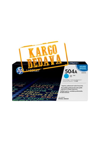 Hp 504A-Ce251A Mavi Toner 7.000 Sayfa