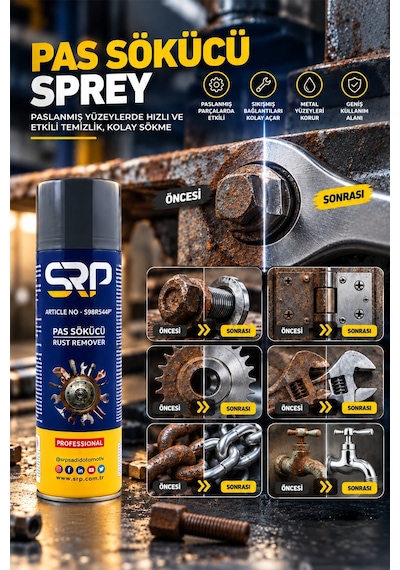 SRP PAS SÖKÜCÜ PROFESSIONAL 500 ml