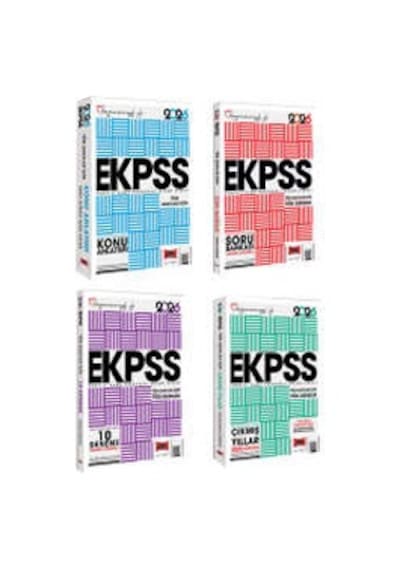 Yargı Yayınları 2026 Ekpss Gk-gy Tüm Dersler Konu-soru-deneme-çıkmış Sorular Kazandıran Full Set 4 Kitap
