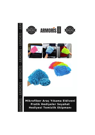 Mikrofiber Araç Yıkama Eldiveni Pratik Hediyeler Seyahat Hediyesi Temizlik Ekipmanı