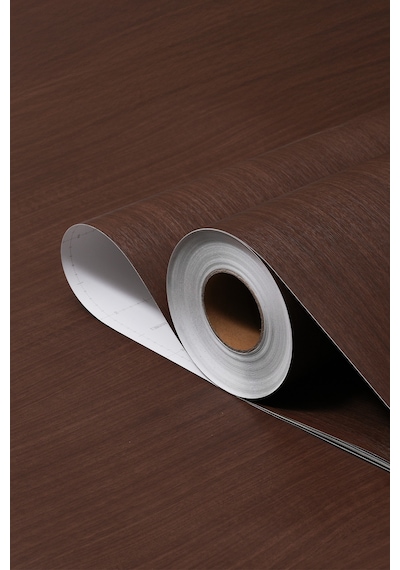 Yapışkanlı Folyo - Naturel Avrupa Ceviz - Mobilya Duvar Kapı - 120cm Genişlik - Kw033 120 X 900 Cm