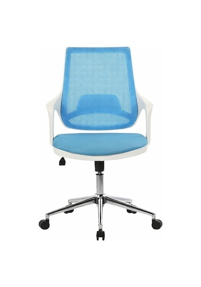 Mix White Çalışma Sandalyesi Ofis Koltuğu Mavi