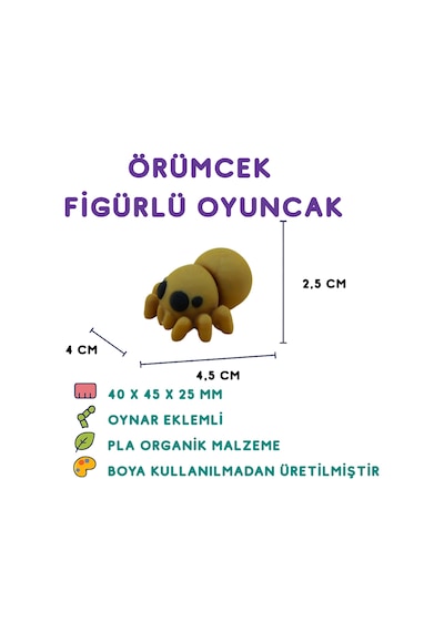 7'li Set Penguen Esek Tavuk Baykuş Örümcek Fok Gergedan