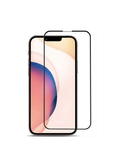 Apple iPhone Uyumlu 13 / Apple iPhone Uyumlu 14 6d Tam Kaplama Ekran Koruyucu Cam