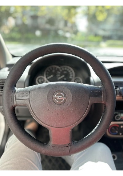 Opel Corsa Combo Zafira Üniversal Direksiyon Kılıfı Araca Özel K Siyah