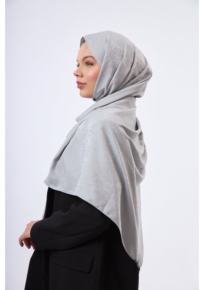 Mirsoy Scarf Velora Modern Desen Şal Gri