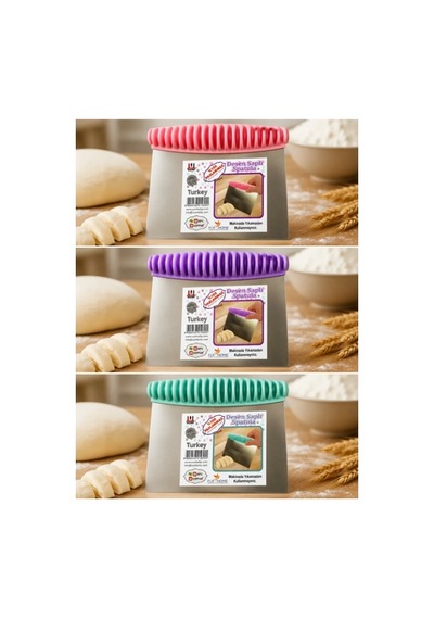 Hamur Kesme Spatulası Çok Renkli