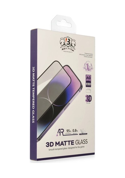 Newface Apple İphone Uyumlu 14 Pro Max Bilvis 3d Mat Cam Ekran Koruyucu 29422995