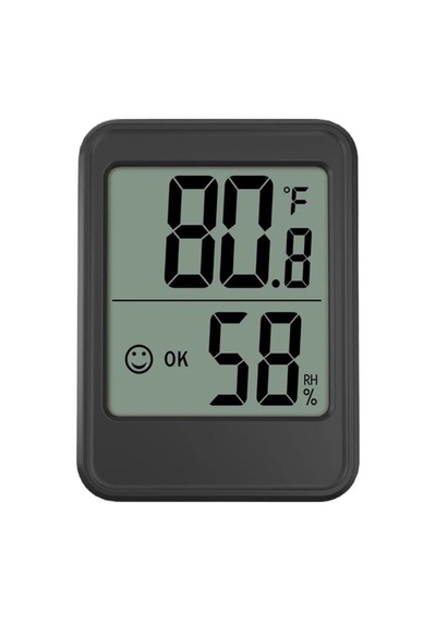 Ayrex Mc40 Dijital Termometre İç Mekan Oda Sıcaklık Nem Ölçer Led Monitör Higrometre Isı Ölçer Derece
