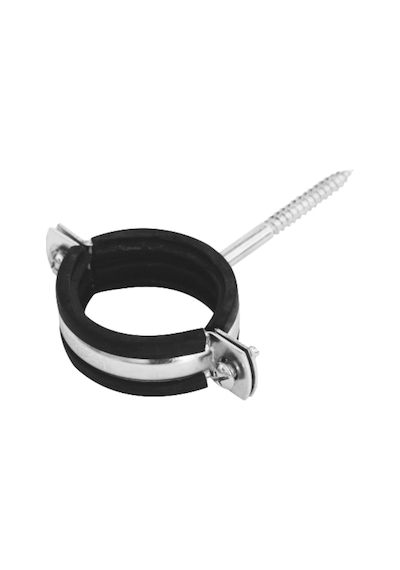 Tirfon Kelepçe - 4P = 100 Lük Pvc Boru Için 10 Cm Vidalı