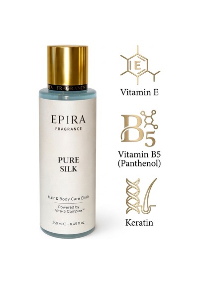 Epıra Pure Silk Besleyici Saç Ve Vücut Spreyi - Vita-5 Complex E, B5 Ve Keratin İle İpeksi Dokunuş Ve Kalıcı Ferahlık 250ml