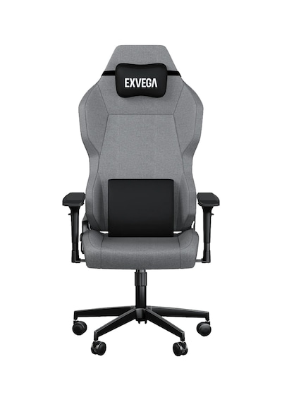 Exvega Andromeda Kumaş Gri Gaming Koltuk Beyaz
