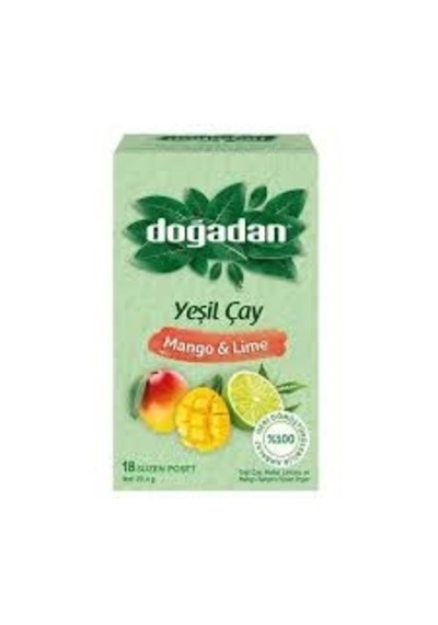 Doğadan Yeşil Çay Mango&lime Bitki Çayı 23,4gr 1 Poşet Süzen