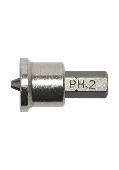 Gfb Alçıpan Şapkalı Vidalama Bits Ucu Uç Yıldız Ph2 25 Mm
