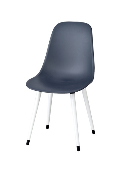 Vilinze Eames Beyaz Ahşap Ayak Plastik Füme Sandalye Eames-beyaz Füme - Beyaz