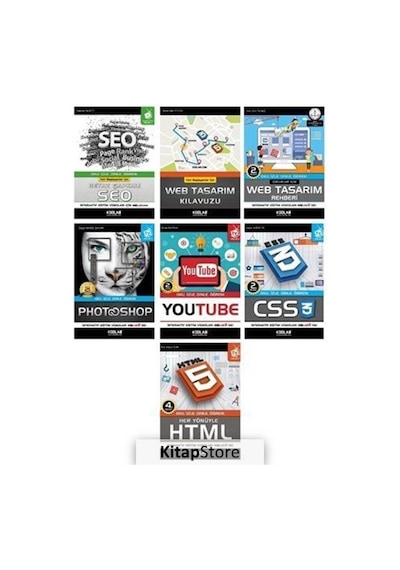 Hızlı ve Kolay Web Tasarım Seti 7 Kitap Takım Kolektif