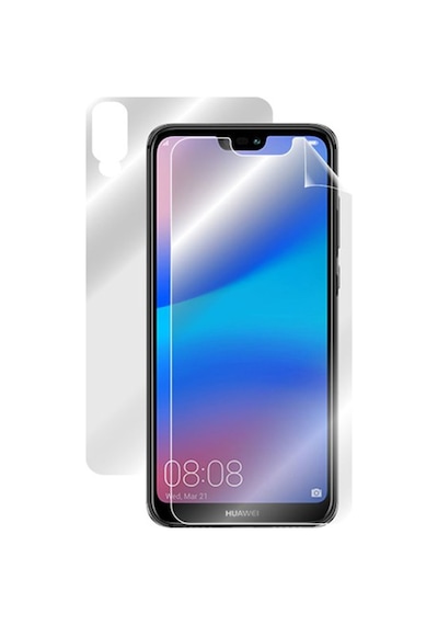 Huawei P20 Lite Için Exquıs Ön Ve Arka Koruma 360 Full Kaplama Şeffaf (485578412)