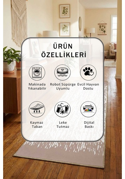 Yıkanabilir Yolluk 89 Vizon