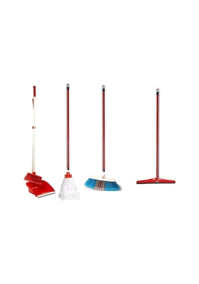 Emr Temizlik Saplı Faraş +  Mop + Süpürge + Çekpas
