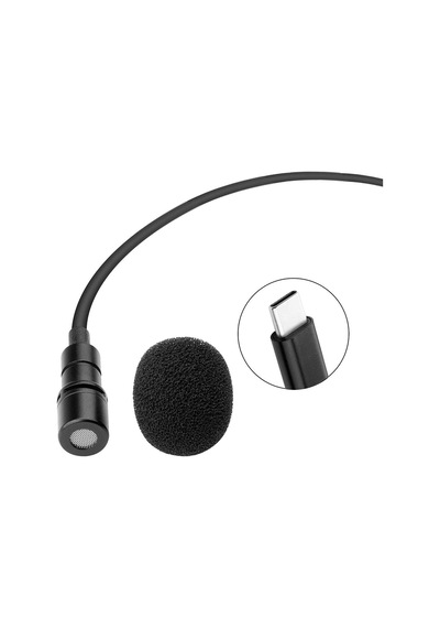 Markofist Mf-ym62 Dji Osmo Action 2 3 4 5 Pro Ve 6 Uyumlu Yaka Mikrofonu Siyah