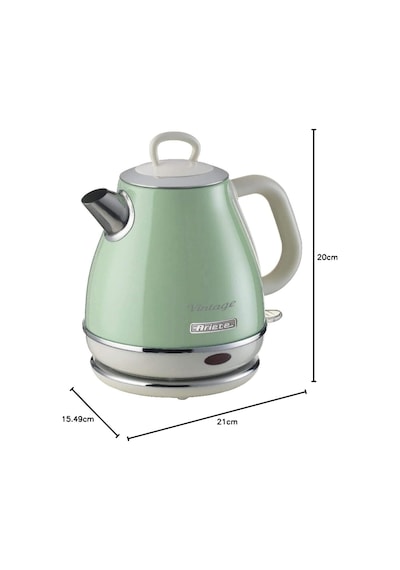Ariete Vintage Elektrikli Su Isıtıcı 1 Litre Yeşil 2868/04 - Pasl