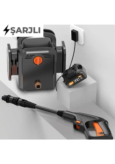 Prati K Yüksek Basinçli Araç Yikama Maki Nesi 13 Li Tre 80 Bar 20.000mah 350w
