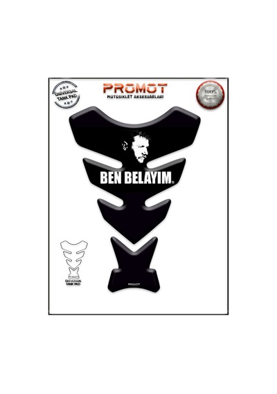 Motosıklet Kaplama Tank Pad Her Motora Uyumlu 272