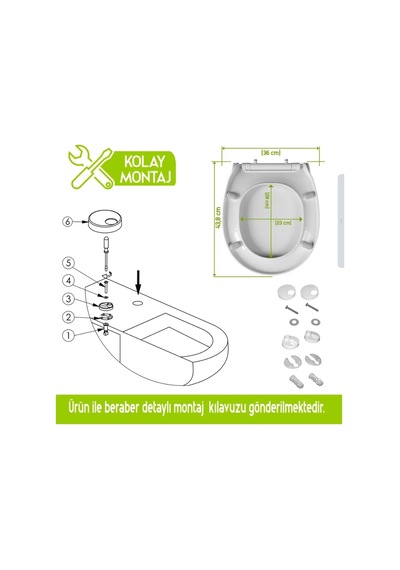 Slim Smart Yavaş Kapanan Klozet Kapağı Diğer