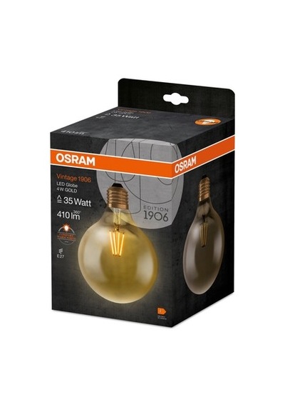 Led Globe Ampul, 4w Güç Ve Şık Tasarım