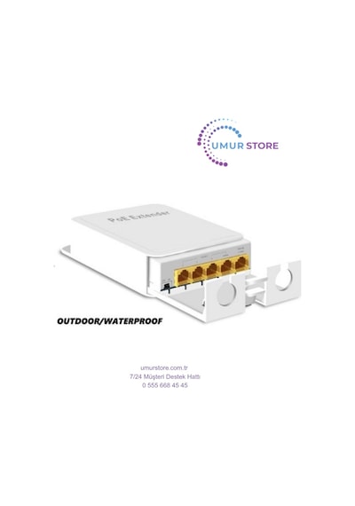 Poe Extender 1 Giriş 4 Çıkış