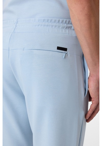Back And Bond Regular Fit Örme Mavi Jogger Pantolon Çok Renkli