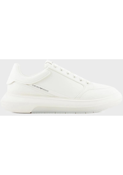 Emporio Armani Erkek Ayakkabı X4x633 Xm964 M801 Beyaz