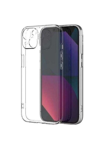 Apple Uyumlu iPhone 14 Plus Uyumlu Şeffaf Sert Pc Zore Vayt Kılıf-renksiz Renksiz -